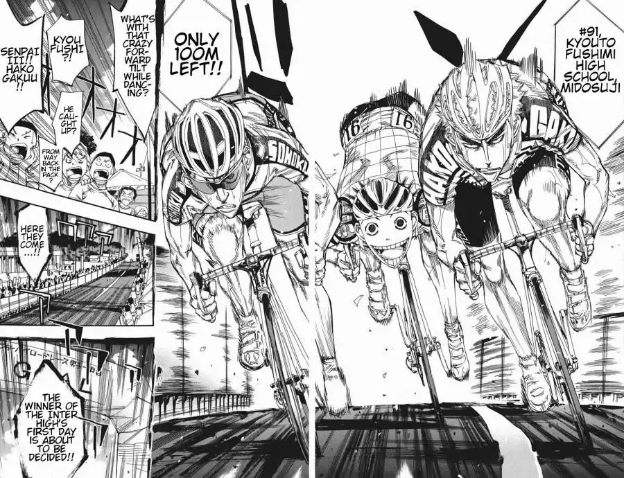 Yowamushi Pedal Chapter 107 16